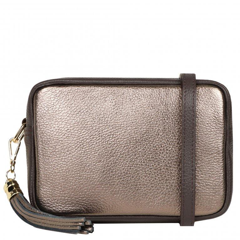 charles clinkard Elie Beaumont Metallic Blend Womens Crossbody Bag