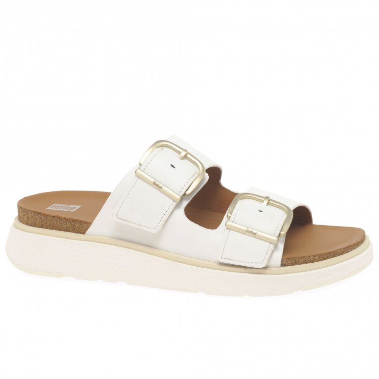 charles clinkard FitFlop Gen-FF Two Bar Buckle Slide Womens Sandals