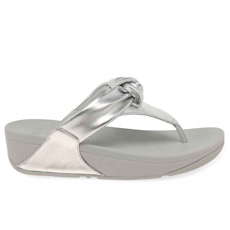 Charles Clinkard FitFlop Lulu Knot Womens Toe Post Sandals