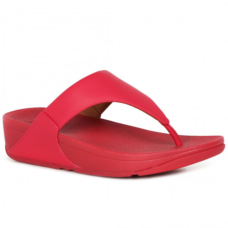 charles clinkard FitFlop Lulu Leather Womens Toe Post Sandals