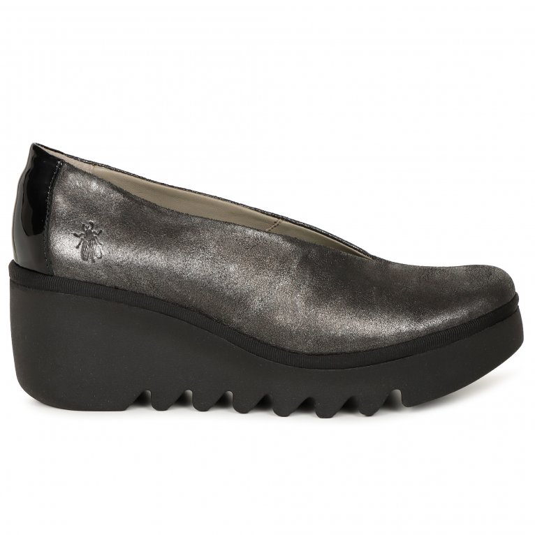 Charles Clinkard Fly London Beso Womens Wedge Heel Shoes
