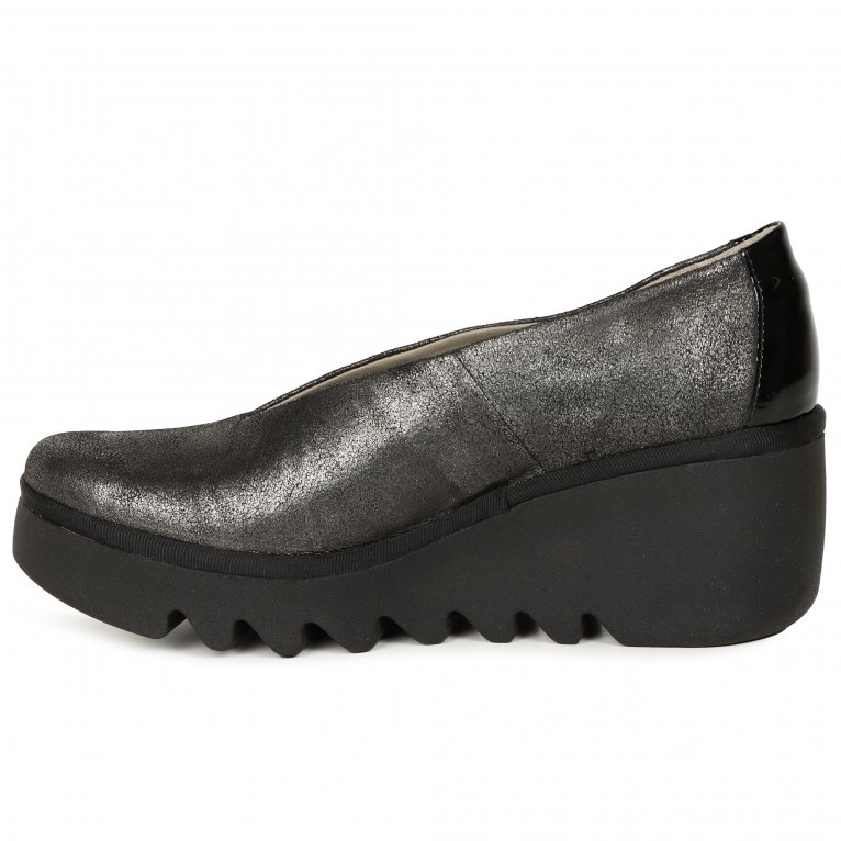 Charles Clinkard Fly London Beso Womens Wedge Heel Shoes