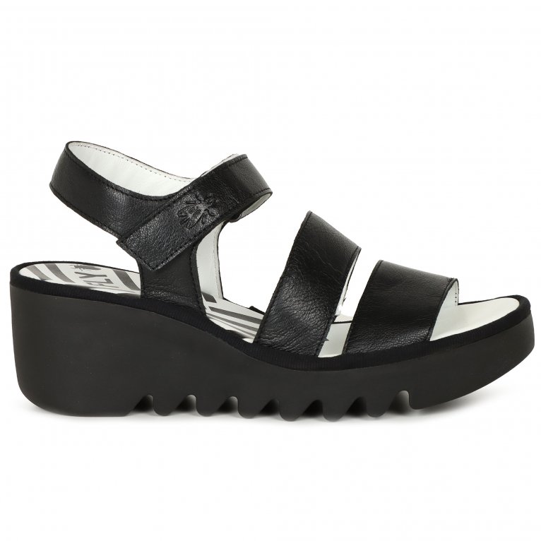 Charles Clinkard Fly London Bexy Womens Wedge Heel Sandals