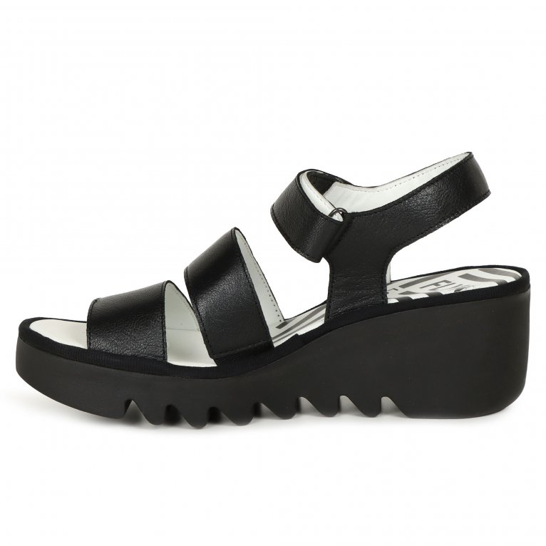 Charles Clinkard Fly London Bexy Womens Wedge Heel Sandals