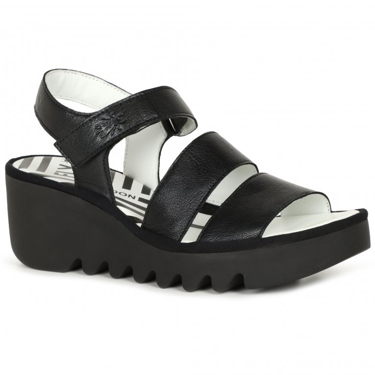 charles clinkard Fly London Bexy Womens Wedge Heel Sandals