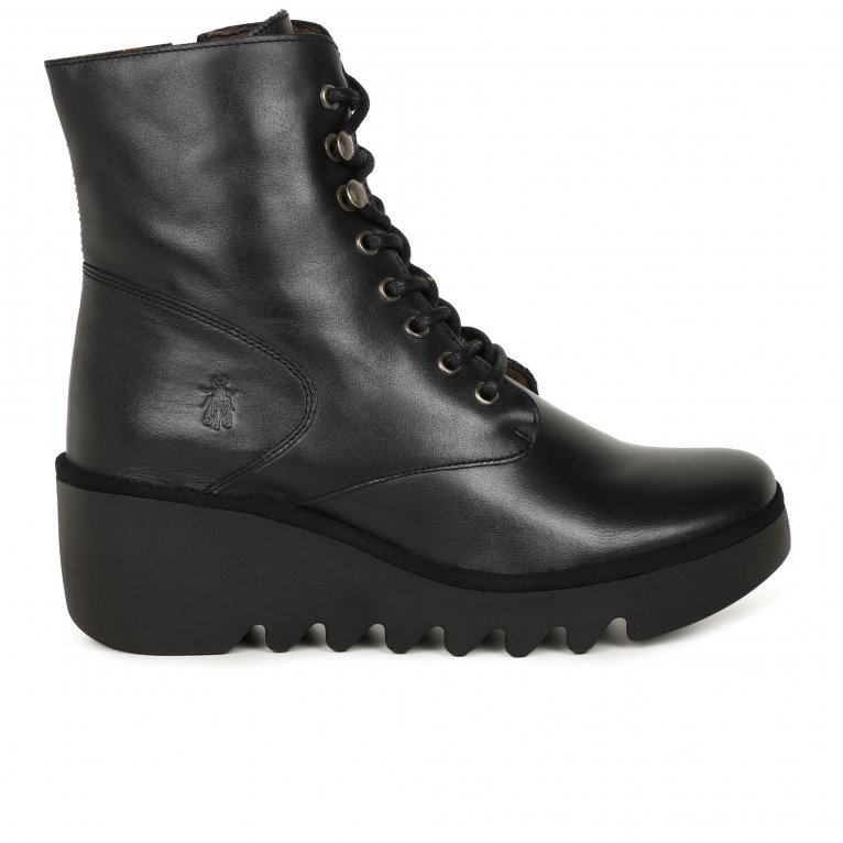 Charles Clinkard Fly London Birr Womens Wedge Heel Boots