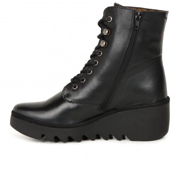 Charles Clinkard Fly London Birr Womens Wedge Heel Boots