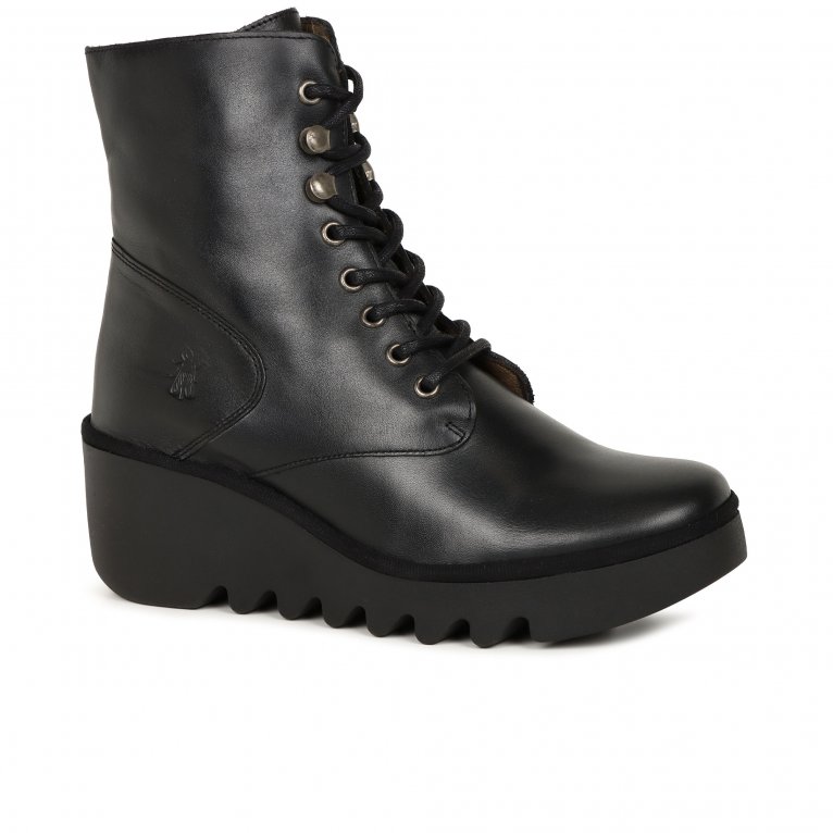 charles clinkard Fly London Birr Womens Wedge Heel Boots