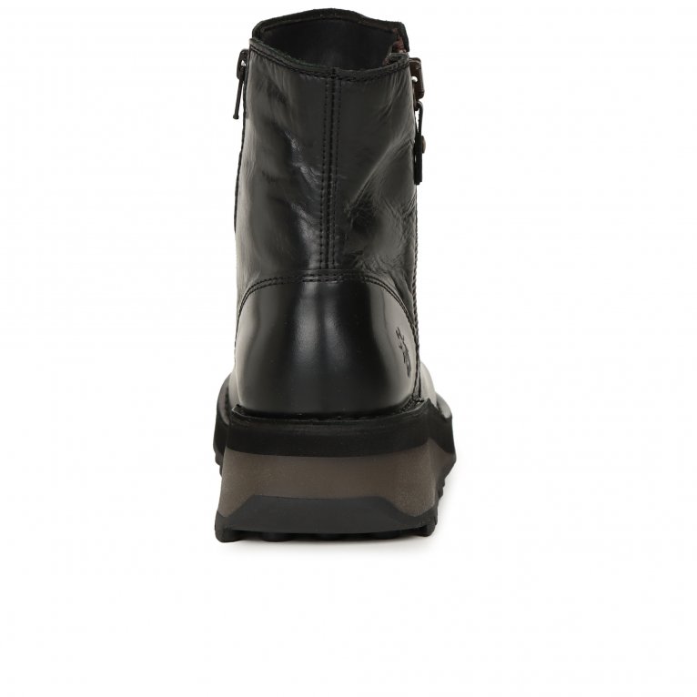 Charles Clinkard Fly London Hole Womens Wedge Heel Boots
