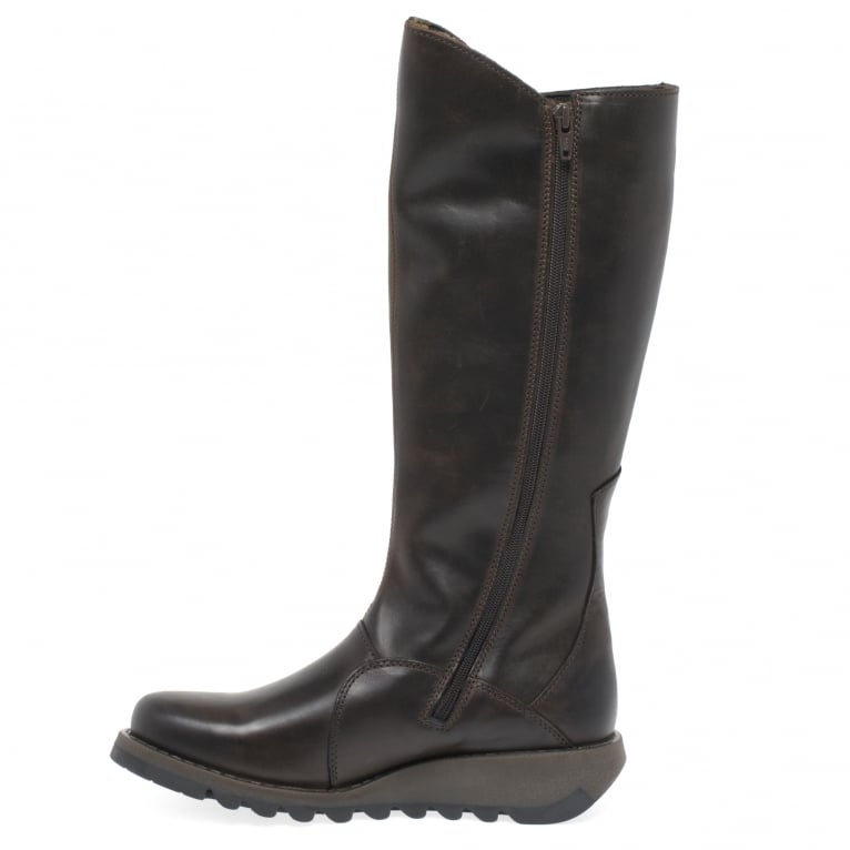 Charles Clinkard Fly London Mol 2 Womens Knee High Boots