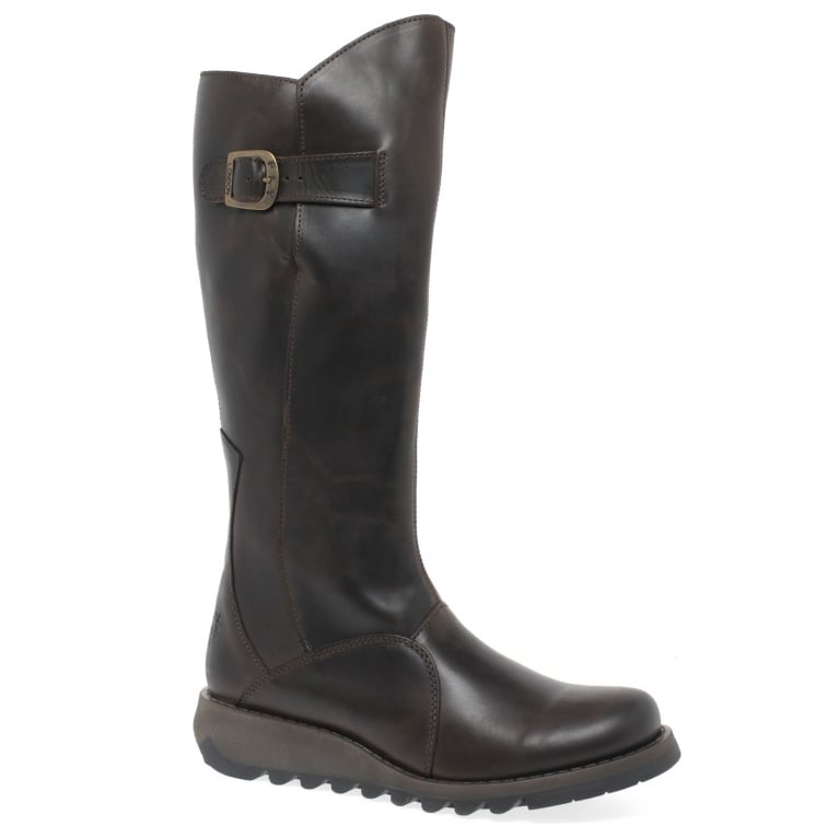 charles clinkard Fly London Mol 2 Womens Knee High Boots