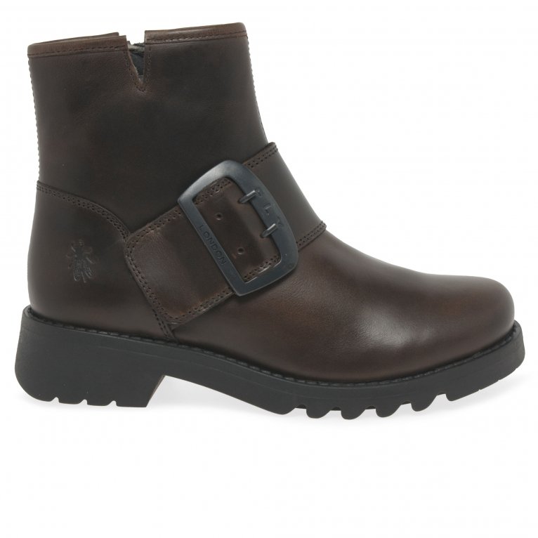 Charles Clinkard Fly London Riley Womens Ankle Boots