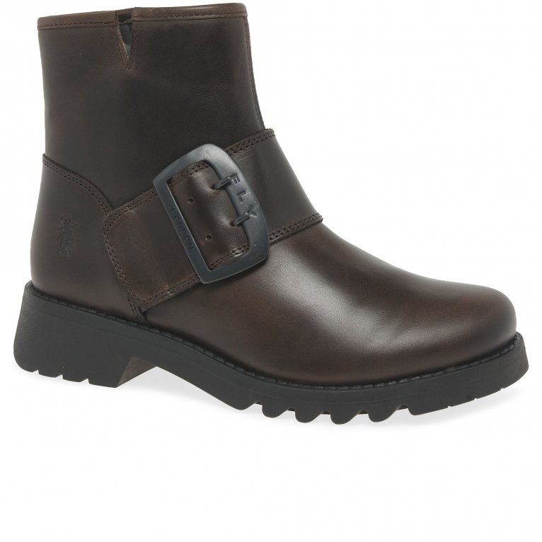charles clinkard Fly London Riley Womens Ankle Boots