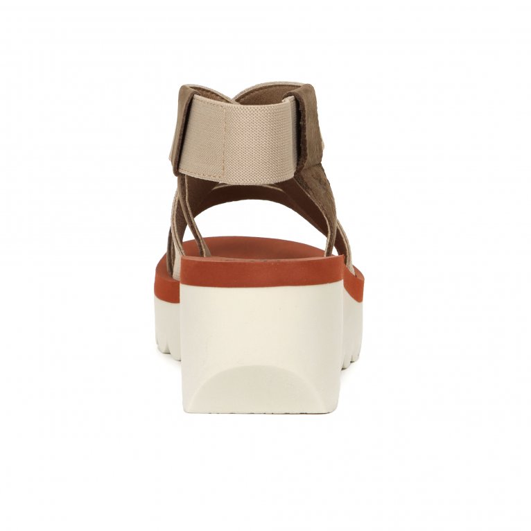 Charles Clinkard Fly London Yabi Womens Wedge Heel Sandals