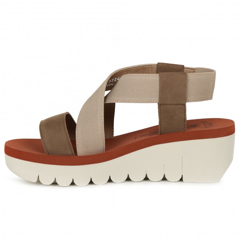 Charles Clinkard Fly London Yabi Womens Wedge Heel Sandals