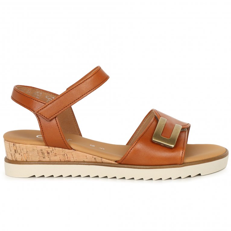 Charles Clinkard Gabor Raffles Womens Low Wedge Sandals