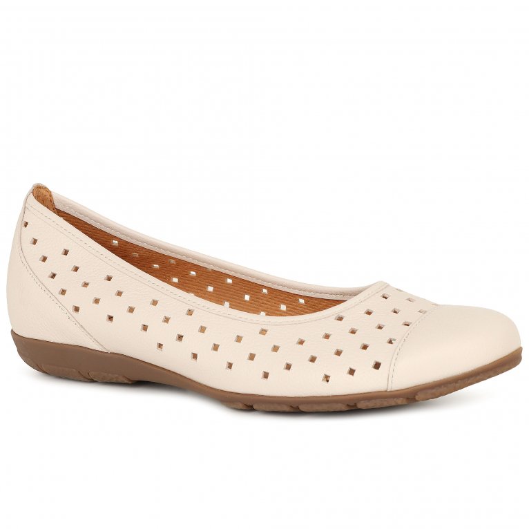 charles clinkard Gabor Ruffle Womens Punched Detail Casual Shoes