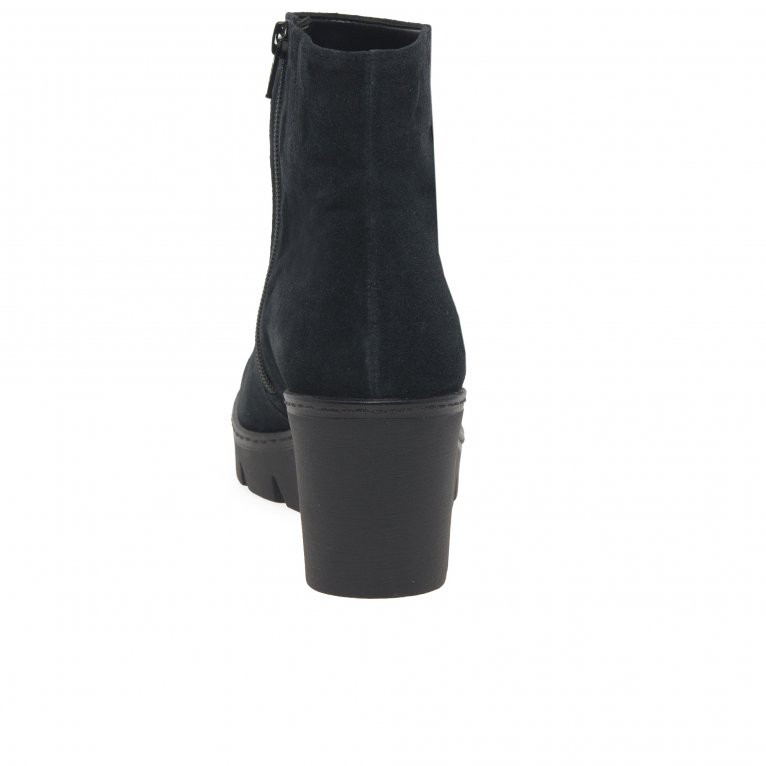 Charles Clinkard Gabor Utopia Womens Wedge Heel Ankle Boots