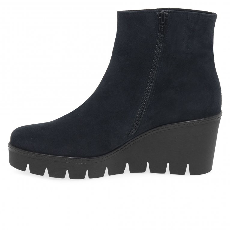 Charles Clinkard Gabor Utopia Womens Wedge Heel Ankle Boots