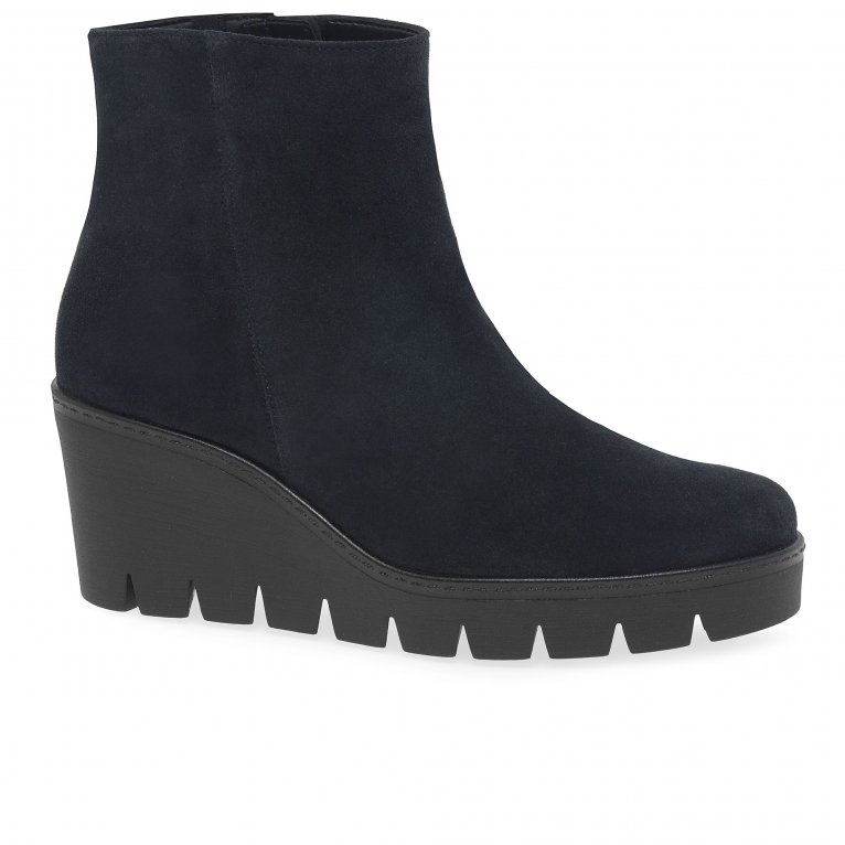 charles clinkard Gabor Utopia Womens Wedge Heel Ankle Boots