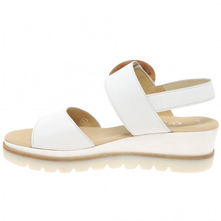 Charles Clinkard Gabor Yeo Womens Wedge Mid Heel Sandals