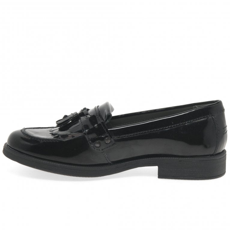 Charles Clinkard Geox Agata Tassel Girls Senior School Shoes