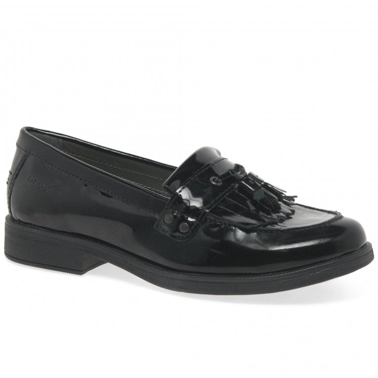charles clinkard Geox Agata Tassel Girls Senior School Shoes