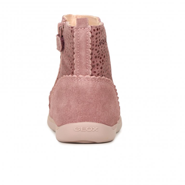 Charles Clinkard Geox B Macchia Calf Girls Infant Boots