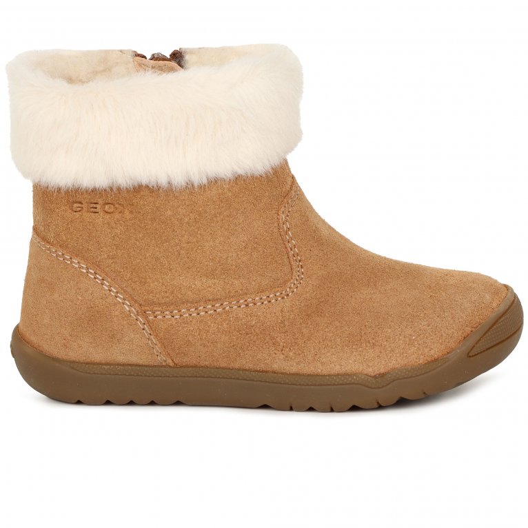 Charles Clinkard Geox B Macchia G Trim Girls Infant Boots