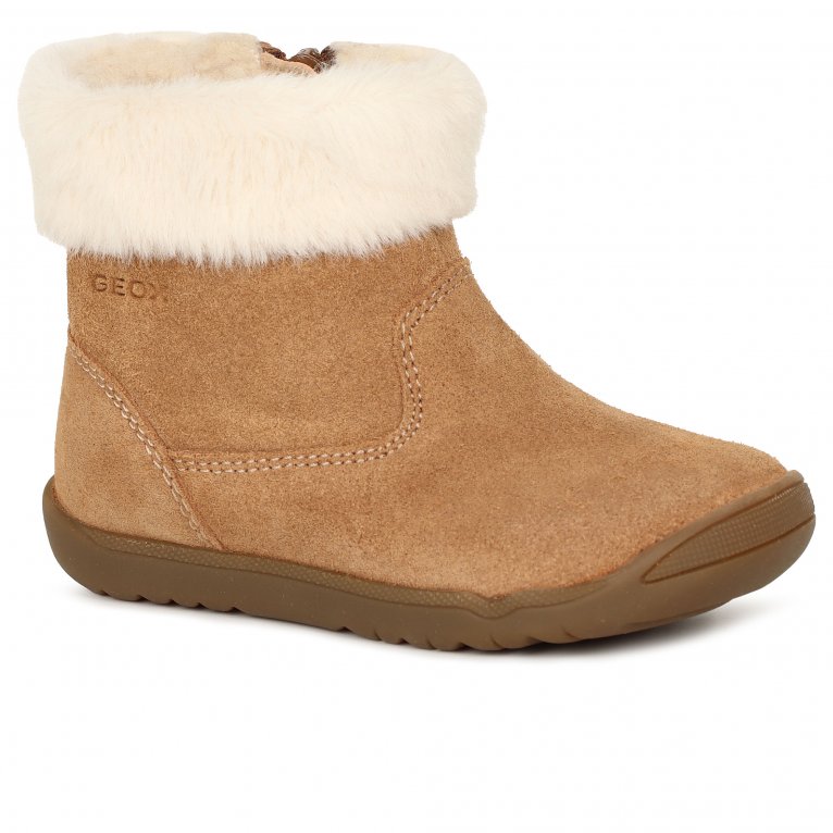 charles clinkard Geox B Macchia G Trim Girls Infant Boots