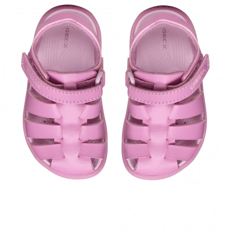 Charles Clinkard Geox Baby Fusbetto Girls Infant Sandals