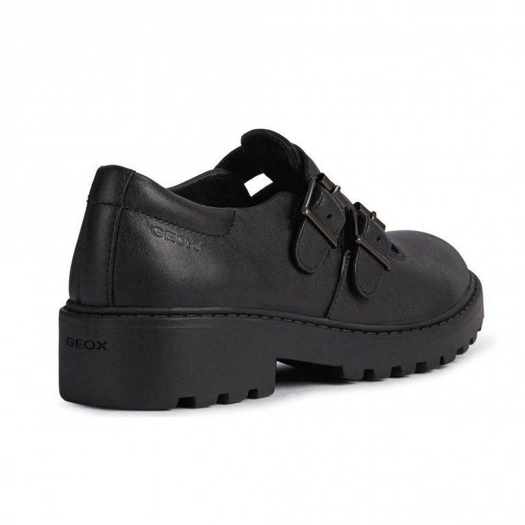 Charles Clinkard Geox Casey Ballerina Girls School Shoes