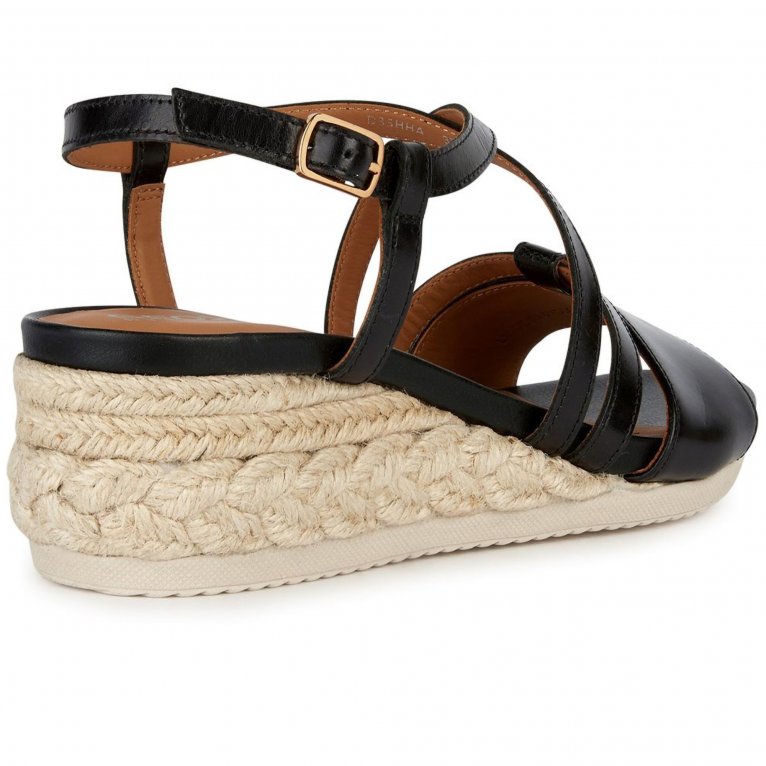 Charles Clinkard Geox D Ischia Corda A Womens Wedge Sandals