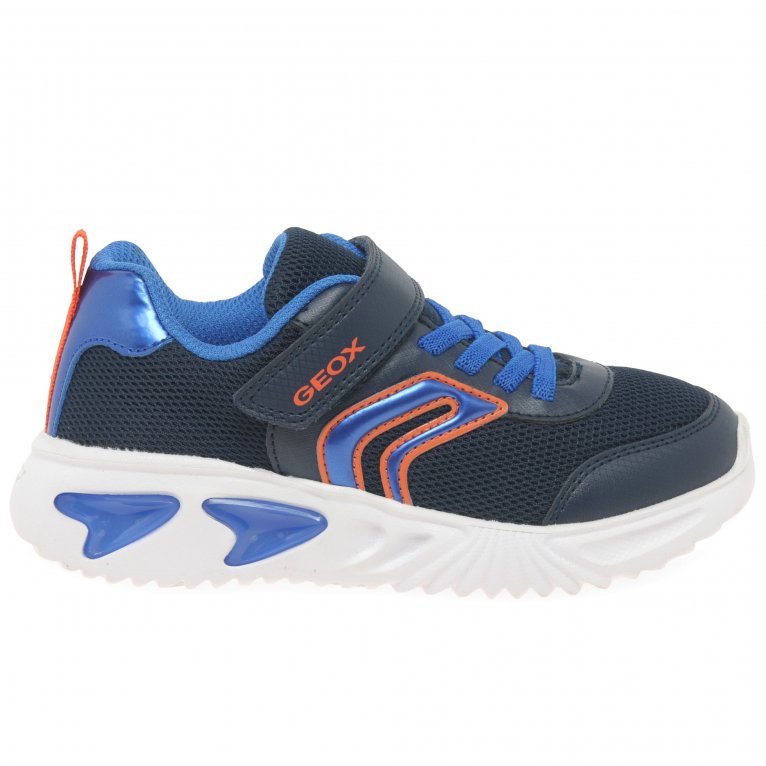 Charles Clinkard Geox J Assister Boys Sports Trainers