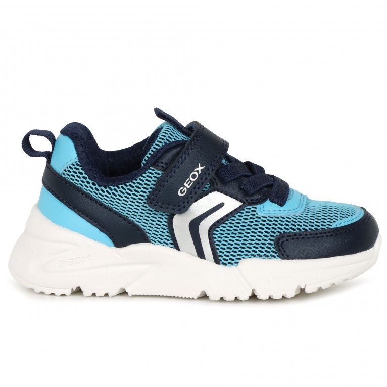 Charles Clinkard Geox J Loftus Kids Sports Trainers