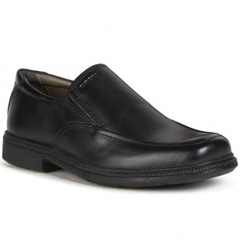 charles clinkard Geox Jr Federico Boys School Shoes