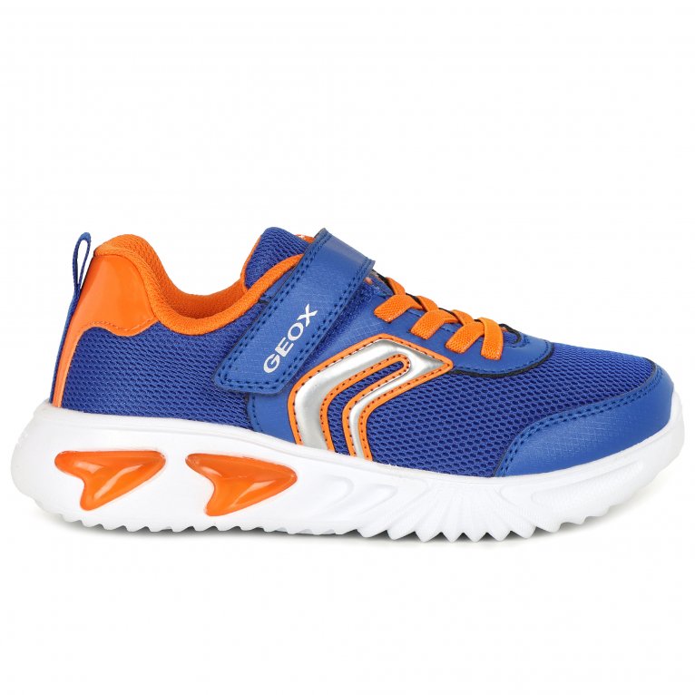 Charles Clinkard Geox Junior Assisiter Kids Trainers