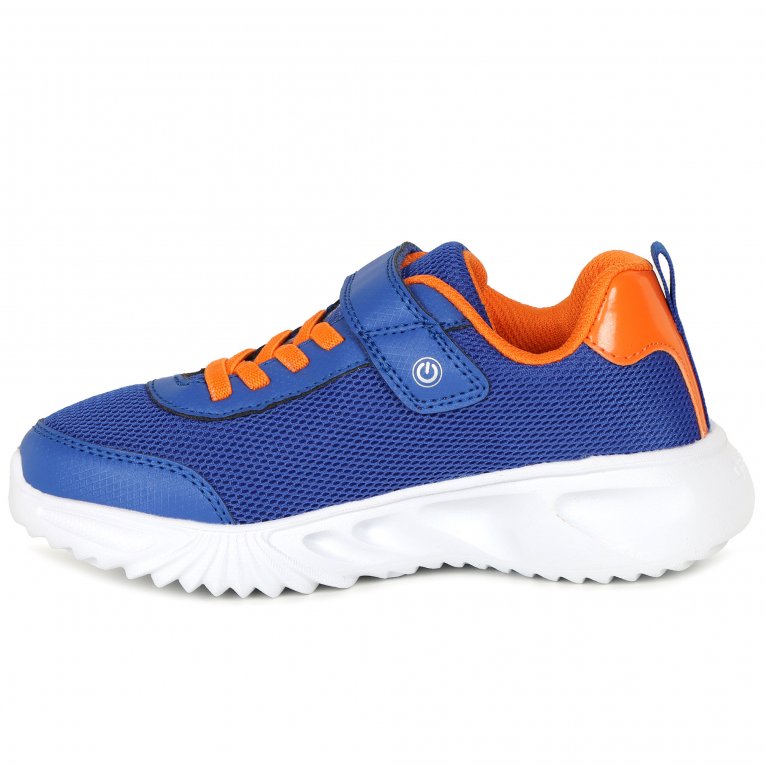 Charles Clinkard Geox Junior Assisiter Kids Trainers