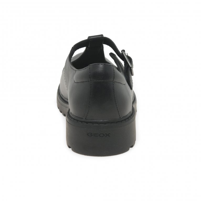 Charles Clinkard Geox Junior Casey T-Bar Senior Girls Shoes