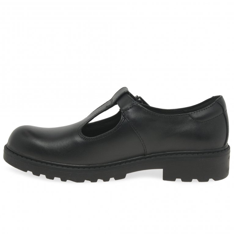 Charles Clinkard Geox Junior Casey T-Bar Senior Girls Shoes