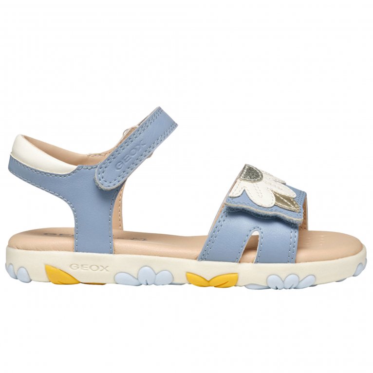 Charles Clinkard Geox Junior Haiti Flower Girls Sandals