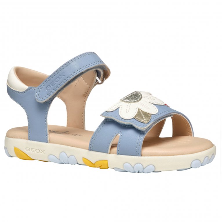 charles clinkard Geox Junior Haiti Flower Girls Sandals