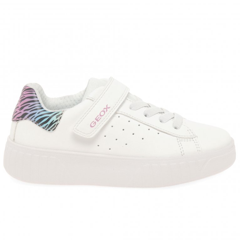 Charles Clinkard Geox Junior Mikiroshi G Girls Trainers