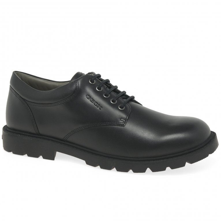 charles clinkard Geox Junior Shaylax Lace Boys Senior School Shoes