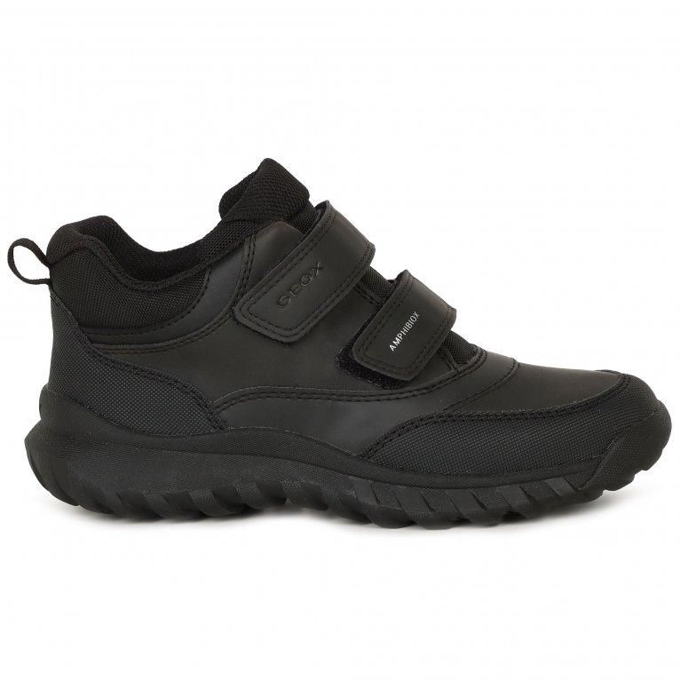 Charles Clinkard Geox Junior Simbyos Boys School Shoes