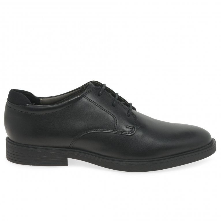 Charles Clinkard Geox Junior Zheeno Lace Boys School Shoes