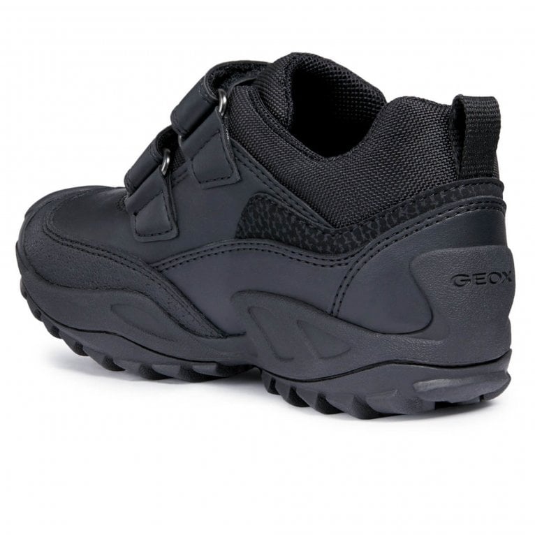 Charles Clinkard Geox New Savage Boys Junior School Shoes