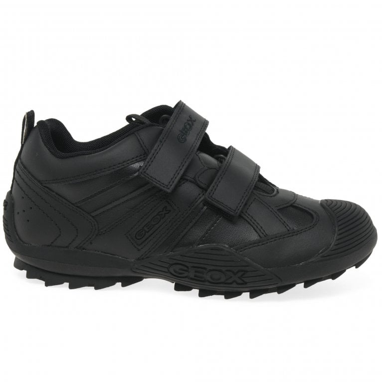 Charles Clinkard Geox Savage Junior Boys School Shoes