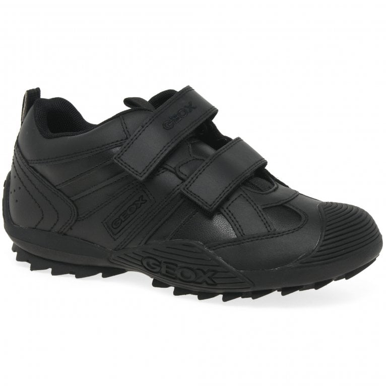 charles clinkard Geox Savage Junior Boys School Shoes