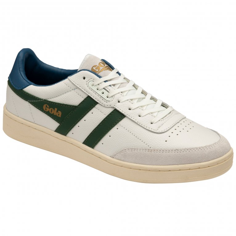 charles clinkard Gola Contact Leather Mens Trainers